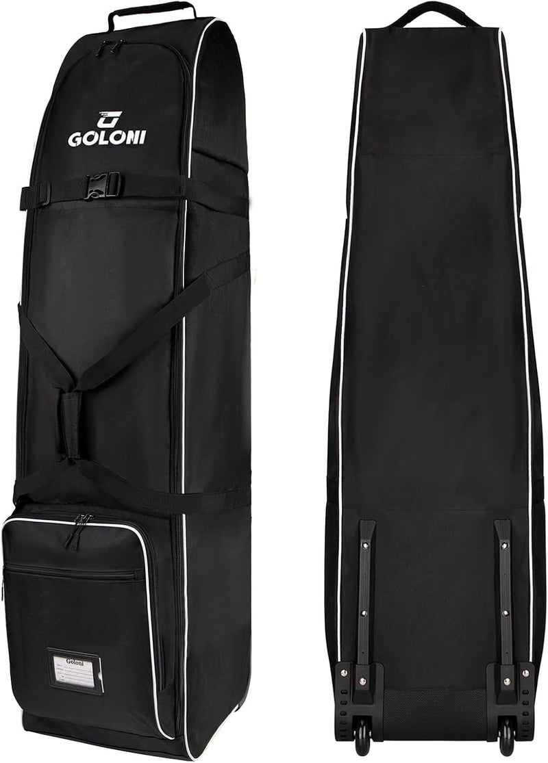 Goloni Golf Travel Bag with Wheels, Golf Travel Case for Airlines, 900D Heavy Duty Oxford Wear-Resistant Soft-Sided - Image 1
